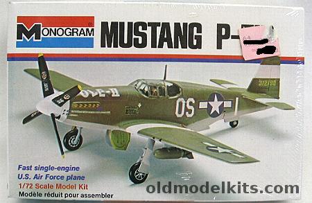 Monogram 1/72 P-51B Mustang 'OLE-II' - White Box Issue, 6788 plastic model kit